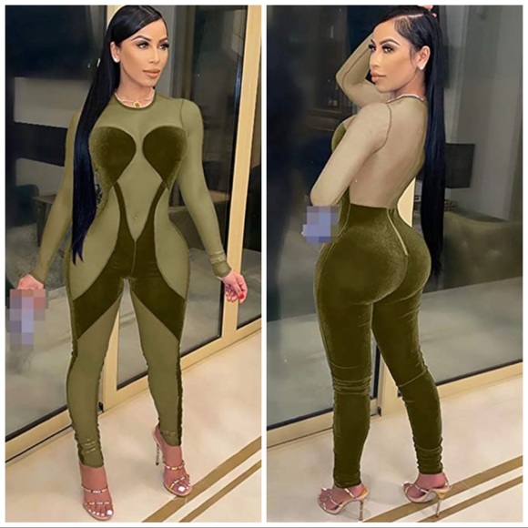 Pants - Sheer Jumpsuit